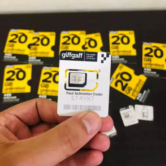 🇬🇧 GiffGaff UK SIM Card in Pakistan — OTP Guarantee 🇵🇰